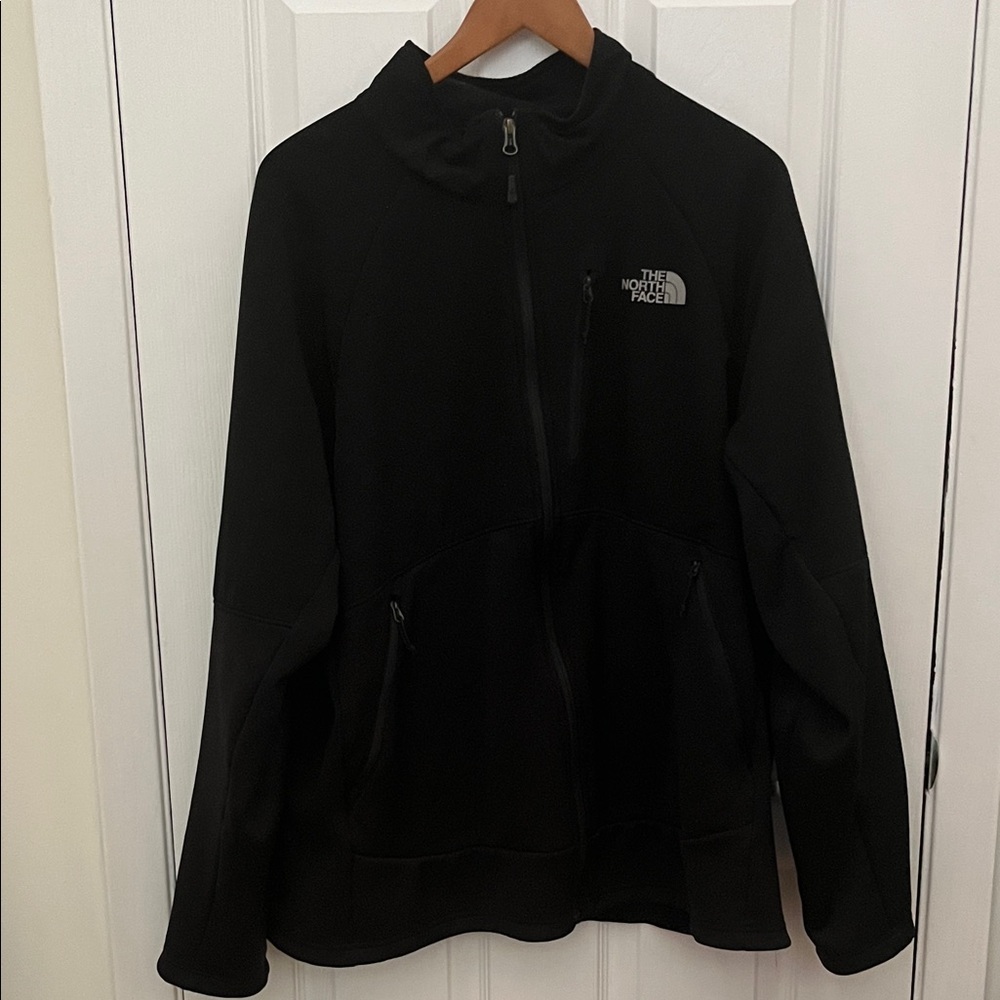The North Face Classic Black Full Zip Jacket - Picture 1 of 4